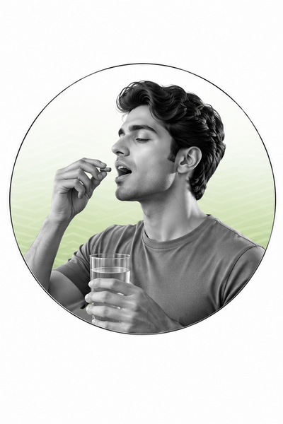 Take capsules with water
